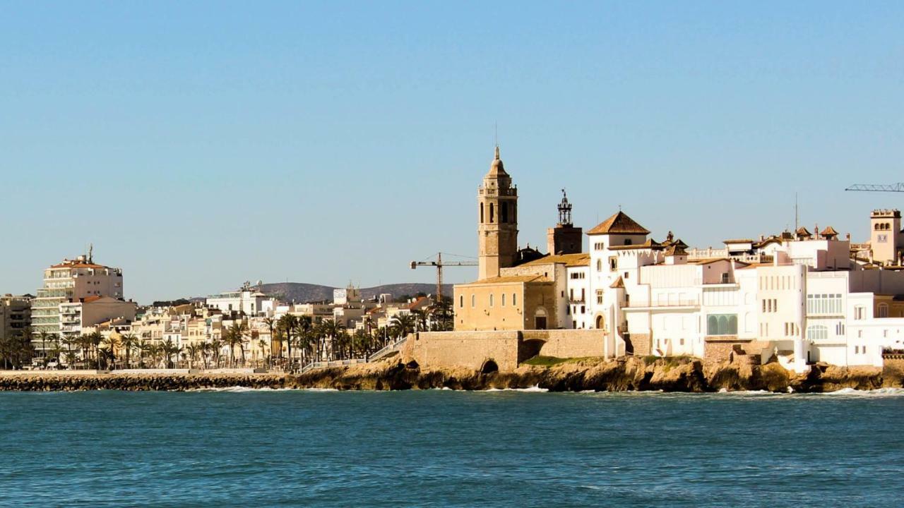 شقة Sitges Atico 2 Min A Playa San Sebastian المظهر الخارجي الصورة