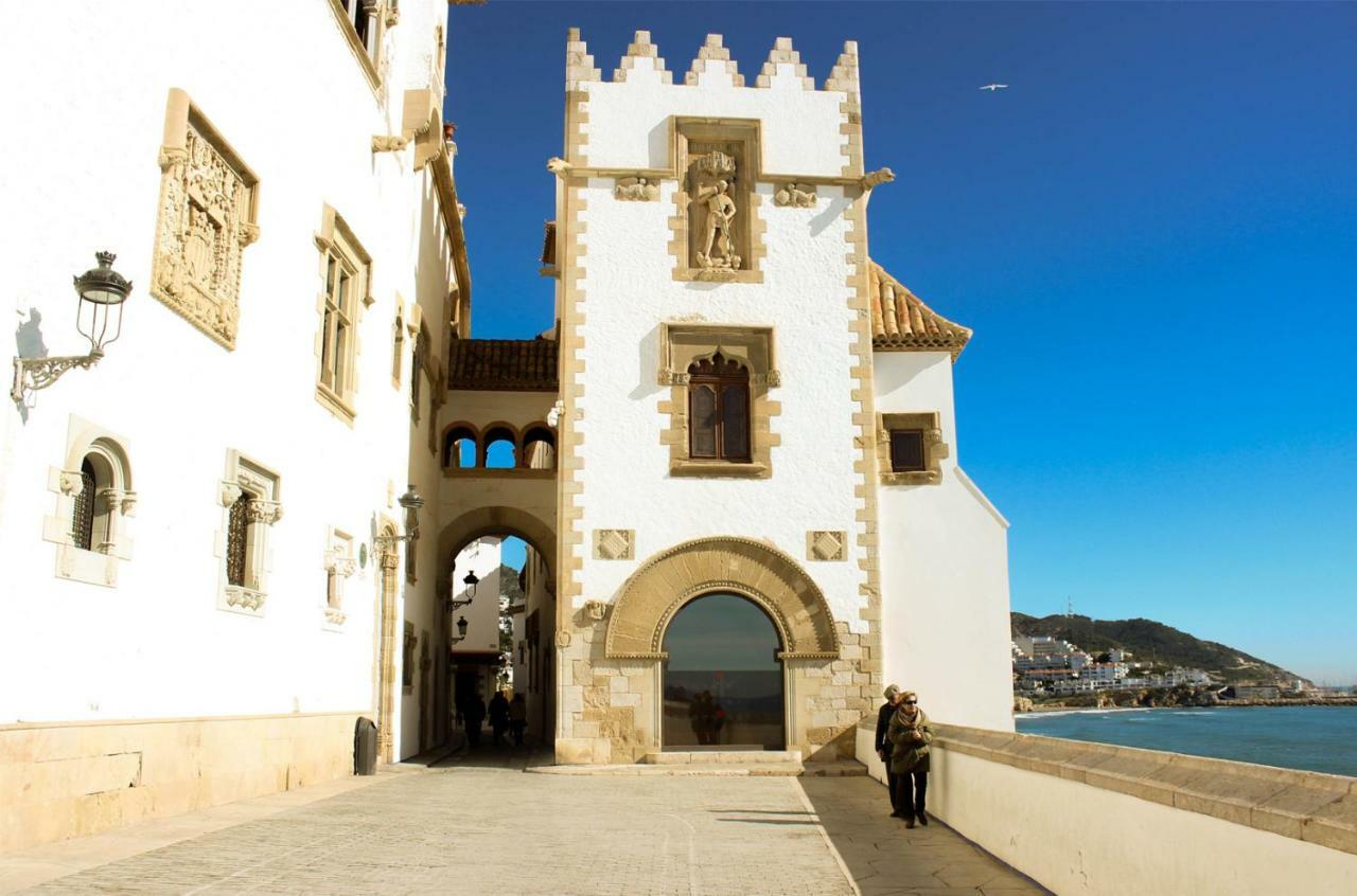 شقة Sitges Atico 2 Min A Playa San Sebastian المظهر الخارجي الصورة