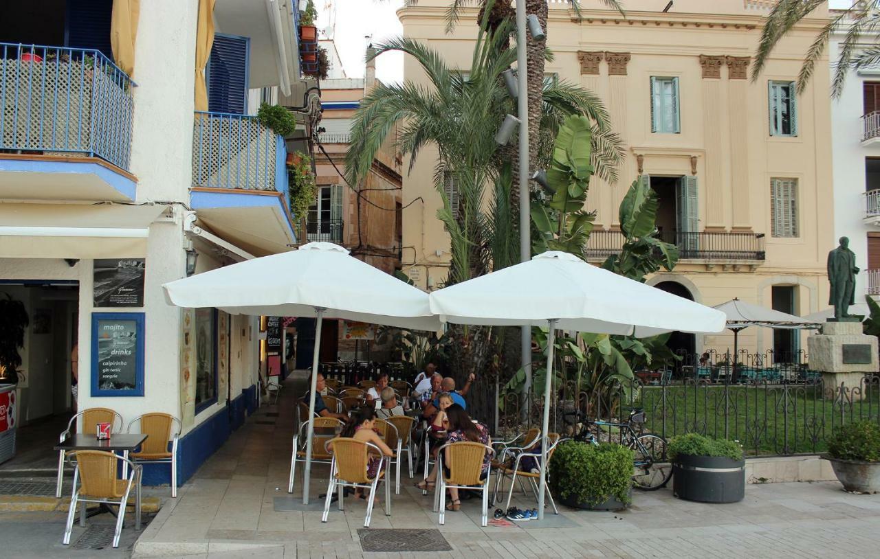 شقة Sitges Atico 2 Min A Playa San Sebastian المظهر الخارجي الصورة