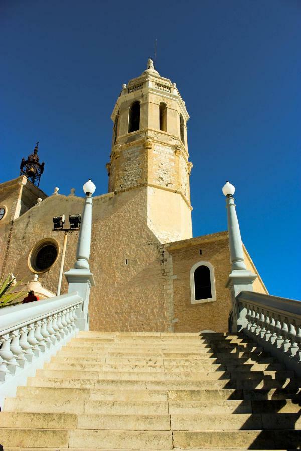 شقة Sitges Atico 2 Min A Playa San Sebastian المظهر الخارجي الصورة